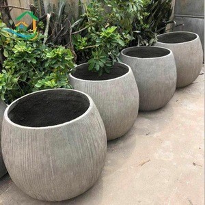 Garden ornament grc planter pot