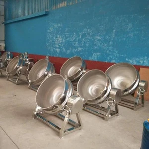 gas steam cooking machine for meat and bean making with price