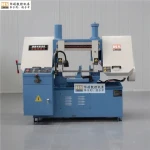 GB4230 metal band saw machine double column horizontal saw machines band saw machine metal cutting