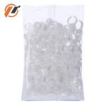 Gilt Microblading disposable plastic pigment ring cups with cap ink cup ring for eyebrow make up body art