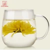 Golden Bud Chrysanthemum Tea Yellow Blooming Tea Benefit Slimming Tea