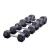 Import Good Quality Cast Iron Fitness Equipment Round Head Rubber Dumbbell from China