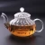Import Gourmet Rose Blooming Teas Heat Resistant Loose Leaf Glass Kettle Tea Pot For Stove Top Loose Tea Leaf from China