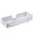Gricol Square Bathroom Shower Shelf Shower Caddy Space Aluminum No Drilling Wall Mounted