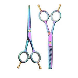 Hair Scissors 6" Japanese 440C Steel Barber Scissor Razor Hairdressing Cutting Scissor gunting rambut