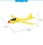 Import hand throw glider surfer air plane toys for kids from China