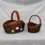 Import handmade wicker christmas gift storage basket from China