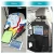 Import Hanging car back seat organizers kick mats with clear 10" Ipad holder from China