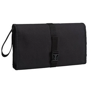 hanging toiletry bag for women makeup in organize large size black