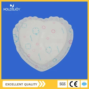 Heart-shape Hot -sale Disposable Breast pads