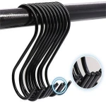 Heavy-duty shower curtain Multifunctional Magnetic Peg Hook Lock Display hook