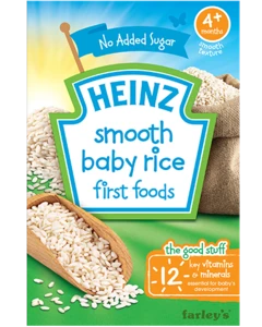 Heinz Breakfast First Foods Smooth Baby Rice 100g