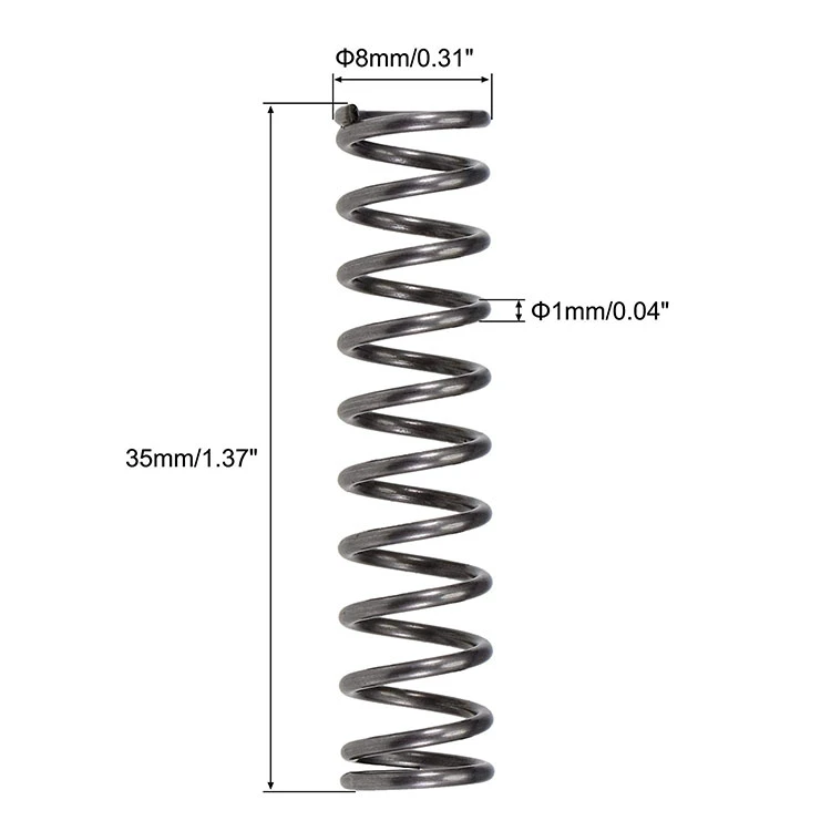 Hengsheng 316 stainless steel wire shaped coil spring compression springs