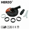 Herzo Power Tool Accessories 125mm Dust Shroud For Angle Grinder