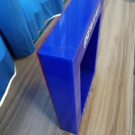high gloss bulletin display notice packaging for acrylic products