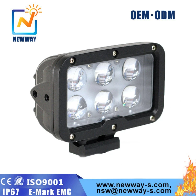 High power dual row offroad car 60w Driving 7inch Led Work light