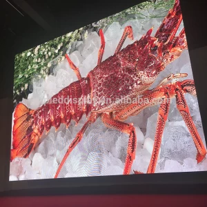 High quality 2018 new product CE ROHS P2.5 4k led tv
