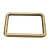 Import High quality bag hardware accessories rectangle square ring buckles backpack webbing belt buckle from China