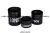 Import high quality black cast Iron set of 3 bucket with london theme from India