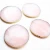 Import High quality Coasters Crystal Coaster Rose Quartz Slices Tea Cup Pad from China
