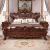 Import High Quality Custom Antique Bed Room Furniture European style  hot sale fashion  King Size Bedroom Set from China