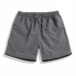 High Quality Custom Mens Gym Sports Shorts Workout Running Training Shorts With Pockets