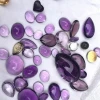 High Quality Facet Cut Natural Amethyst Stone Quartz Loose Gemstone For Jewelry
