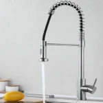 High Quality Faucets 304 Stainless Steel Pull Out Kitchen Faucet With Factory Prices