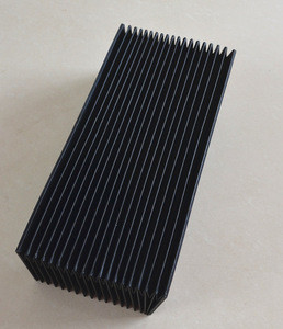 High quality  flexible Nylon Accordion dust protective Bellows Cover/Guard Shield for CNC machine