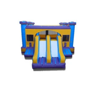 High quality inflatable bouncy combo/inflatable jumping castle with slide for sale