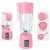 Import High Quality Mini 380ml 6 Blades Fast Speed Easily Use Portable USB Blender from China