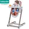 High quality multi-functional childrens high chair portable folding baby table dining chair baby eating chair