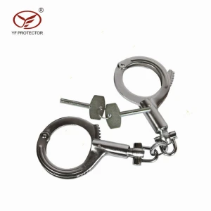 High quality police handcuff metal handcuff for police and military use