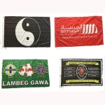 High Quality Polyester Flag Banner Sports Team Cheap Custom Flags