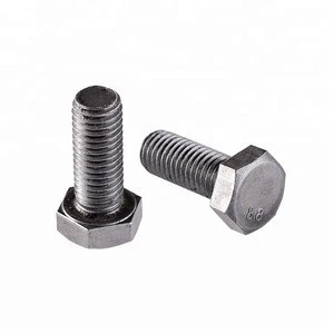 High Quality Precision Machining Galvanized Carbon Steel Hexagon Head Nut And Bolt Fastener