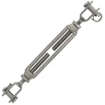 High quality ss304 ss316 EU type open body jaw and jaw turnbuckle