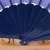 Import High Quality Vintage Plastic Folding Hand Held Flower Fan Chinese Dance Party Solid Hand Fan from China