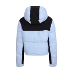 High quality winter warm stand collar outdoor ultralight cropped short puffer coat custom hooded puffer jacket