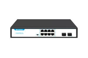 High Quality with 2 Gigabit SFP Slots 10 port poe d link onv poe switch network