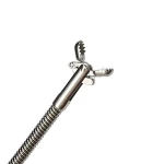 high security alligator foreign body removal forceps with rigid four-bar structure