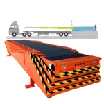High Speed Effecency Telescopic PVC Belt Conveyor Loader For Packages Loading And Unloading