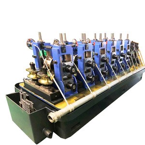 High speed erw pipe tube line machine equipment for steel rolling mill