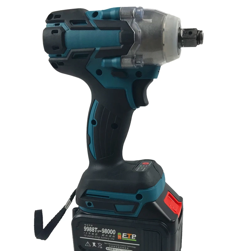High Torque Brushless Portable Electric Impact Wrench
