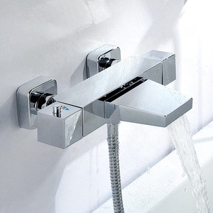 HIMARK Guangdong exposed thermostatic bath shower mixer faucet