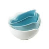 Home And Kitchen Accessories Colorful Kitchen Accessories Customized Logo Pp Plastic Mixing Bowl Set