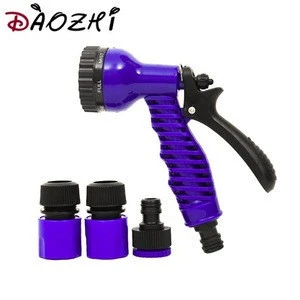 home car washing quick release cheap plastic standard garden hose connector with pipe gun