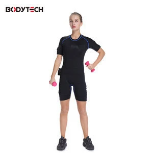 Home fitness/gym fitness equipment wireless EMS fitness suits