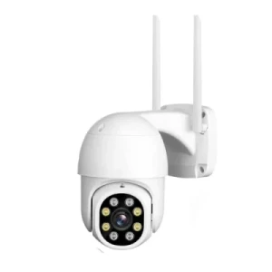 Home Security Wireless WiFi IP CCTV Onvif Auto Tracking Humanoid Detection Alarm Dual Audio Mini Dome PTZ Camera