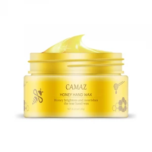 Honey Hand Wax mask Honey brightens and nourishes the tear hand patch