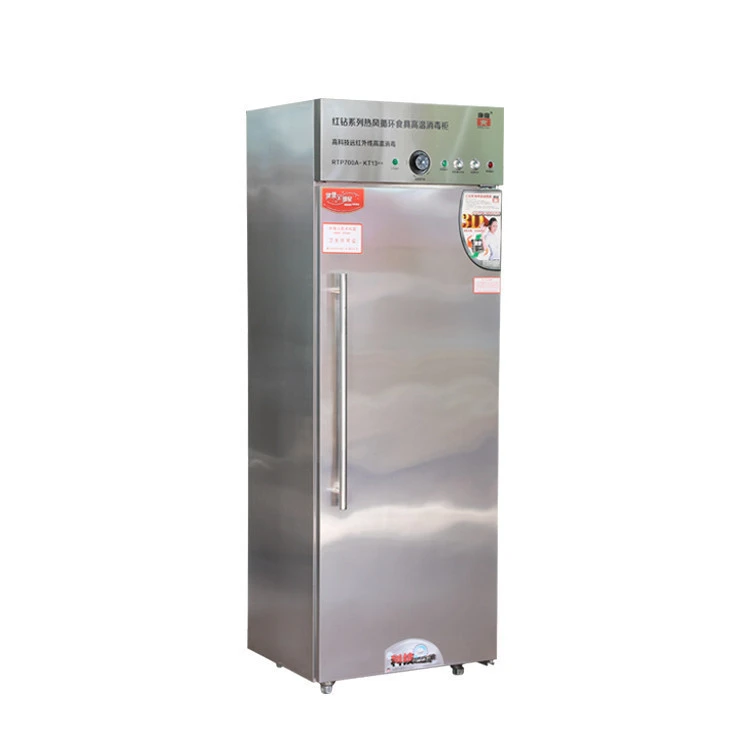 Hot Air Circulation Vertical Stainless Steel High Temperature Ozone Large Capacity Tableware Disinfection Cabinet